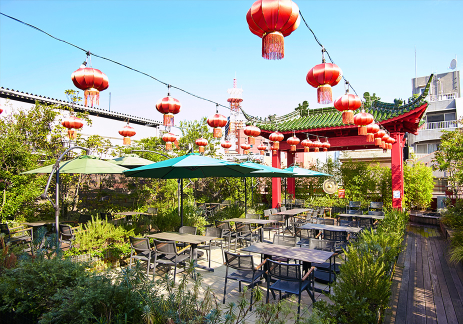 街の喧騒から離れた別世界